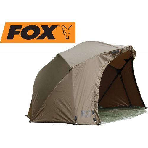  [아마존베스트]FOX R-Series Brolly 262 x 178 x 128 cm  Fishing Tent for Carp Fishing & Catfish Fishing, Carp Tent for Fishing, Umbrella Tent for Night Fishing