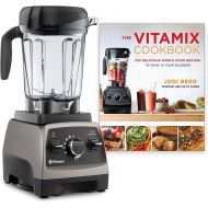 Vitamix Pro 750 Heritage Series, Professional-Grade, 64 oz. Low-Profile Container Bundle with The Vitamix Cookbook - 250 Delicious Whole Food Recipes (Pearl Gray)
