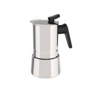 Pedrini 02CF038: 6 Cups Espresso Coffee Pot, Steel