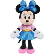 Disney Junior 10-inch Minnie Mouse Small Plush Stuffed Animal, Plushies, Soft Fabric, Kids Toys for Ages 2 Up by Just Play
