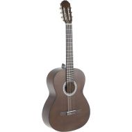 GEWA E-Acoustic Classical Guitar BASIC 4/4, Classical Guitar (ideal for ages 12 and up, nickel silver frets, chrome-plated tuners, lime and pakka wood, scale length: 650 mm, nut width: 52 mm), walnut