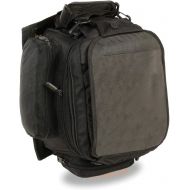 Milwaukee Leather SH697 Black Large Textile 1680D Magnetic Motorcycle Tank Bag - One Size