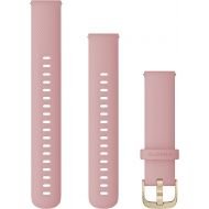 Garmin Quick Release Accessory Band 18 mm- Dust Rose with Light Gold Hardware (010-12932-03)