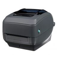 Zebra - GK420t Thermal Transfer Desktop Printer for Labels, Receipts, Barcodes, Tags, and Wrist Bands - Print Width of 4 in - USB, Serial, and Parallel Connectivity