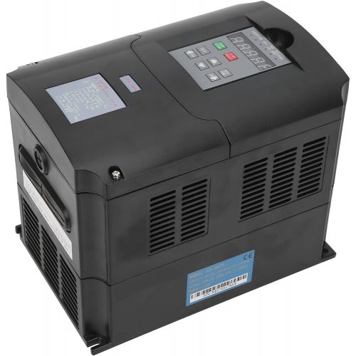  Acogedor Variable Frequency Drive Motor Inverter Converter, A2-8075 Single Phase Input AC180?250V 3 Phase Output 220V, Power 7.5KW, for Spindle Motor, Lathes