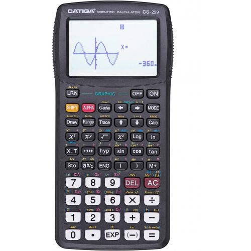  CATIGA Scientific Calculator with Graphic Functions - Multiple Modes with Intuitive Interface - Perfect for Beginner and Advanced Courses, High School or College