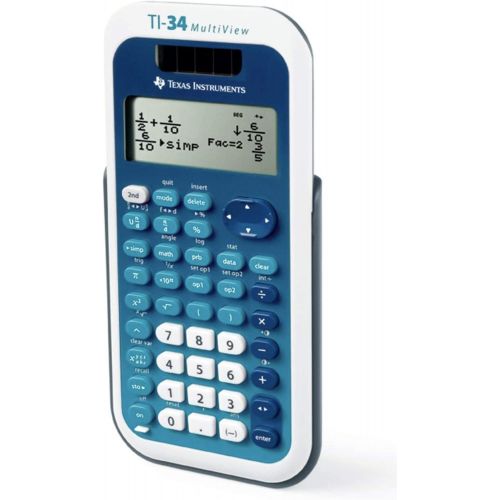  Texas Instruments TI-34 Multi View Calculator
