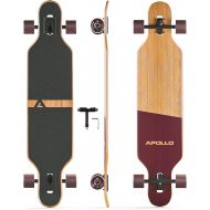 APOLLO Longboard Skateboards - Premium Long Boards for Adults, Teens and Kids. Cruiser Long Board Skateboard. Drop Through Longboards Made of Bamboo & Fiberglass - High-Speed Beari