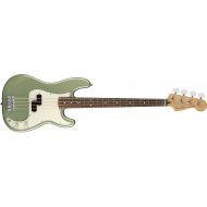 Fender Player Precision Electric Bass Guitar - Pau Ferro Fingerboard - Sea Green Metallic