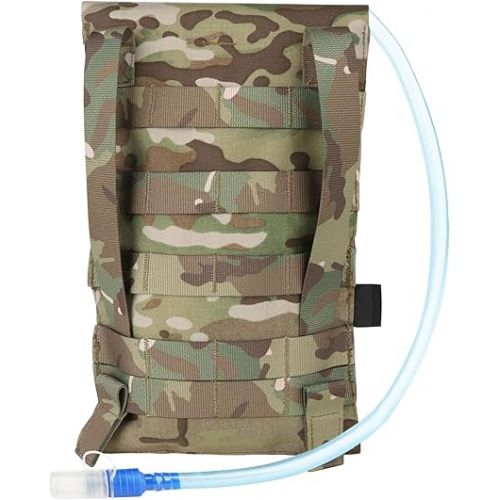  PETAC GEAR Tactical Hydration Pack，Molle Carrier Pouch for 50 oz Hydration Bladder Daypack Water Backpack