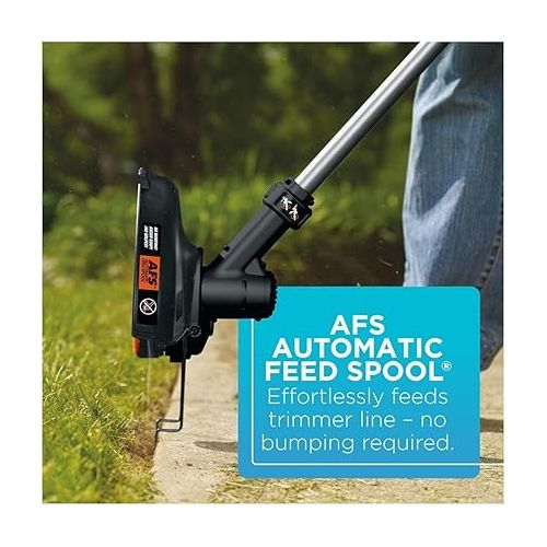  BLACK+DECKER 40V MAX* 13 in. 2in1 Cordless String Trimmer/Edger with POWERCOMMAND Kit (LST136)