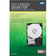 Western Digital WD Green Desktop 500GB SATA 6.0 GB/s 3.5-Inch Internal Desktop Hard Drive Retail Kit