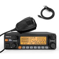 Radioddity QT60 10 Meter Radio SSB, AM, FM, PA, 60W High Power Amateur Ham Mobile Transceiver, Large LCD Display, RX & TX Noise Reduction, NOAA with Alert, with CTCSS/DCS, ASQ with Programming Cable