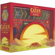 CATAN 3D Edition Board Game Strategy Game Family Game for Teens and Adults Ages 12+ 3-4 Players Average Playtime 60-90 Minutes Made by Catan Studio
