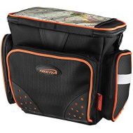 Ibera Bike Handlebar Bag for Camera Equipment, Clip-on Quick Release Bicycle Bag with Rain Cover and Map Sleeve