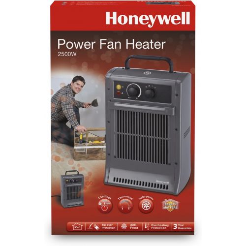  [아마존베스트]Honeywell Heating Giant / Power Heater Fan 2500 W, Anthracite, CZ2104EV2