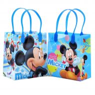 Disney Mickey Mouse Reusable Party Favor Goodie Small Gift Bags 12 (12 Bags)