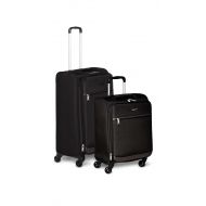 AmazonBasics Softside Spinner Luggage - 3 Piece Set (21, 25, 29), Navy Blue