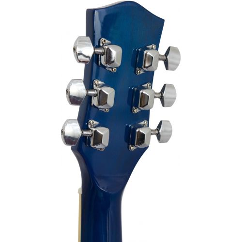  [아마존베스트]Tiger Music Tiger Electro Acoustic Guitar Pack - Blue