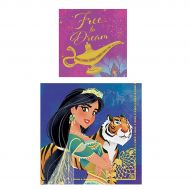 DB Gifts Disney Aladdin Jasmine Genie Lamp Birthday Girls Party Napkins 64 Count Set