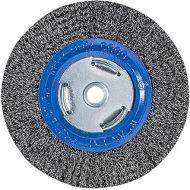 Mercer Industries 183010 Crimped Wire Wheel, 6 x 3/4 x 2 (1/2, 5/8), For Bench/Pedestal Grinders