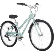 Huffy Hyde Park Comfort Bike for Adults, 7 Speed, 27.5” Wheels, Various Colors, Shimano Drivetrain