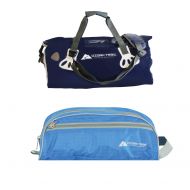 ZOMAKE Ozark Trail 40L Dry Waterproof Bag Duffel with Shoulder Strap bundle with Ozark Trail Jack Small Travel Pocket