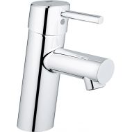 GROHE Concetto S-Size Single-Handle Single-Hole Bathroom Faucet Without Pop-Up - 1.2 GPM