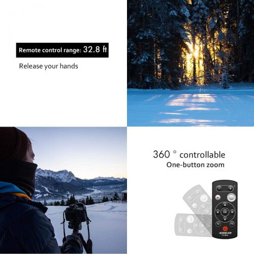  Unknown Camera Remote Wireless Shutter Release for Nikon COOLPIX B600, A1000, P1000, Z50, Replace Nikon ML-L7