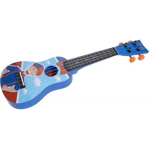  [아마존베스트]First Act Blippi Toy Ukulele, 20 Inch - Features YouTube Educational Entertainer Blippi  Ukulele for Beginners, Musical Instruments for Toddlers and Preschoolers, Ready to Play