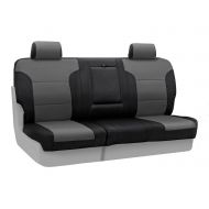 Coverking Rear Custom Fit Seat Cover for Select Honda Ridgeline Models - Spacermesh (Gray)