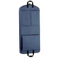 Wally Bags WallyBags Luggage 52 Extra Capacity Garment Bag with Pockets, Navy