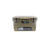 RTIC Frosted Frog Tan 45 Quart Ice Chest Heavy Duty High Performance Roto-Molded Commercial Grade Insulated Cooler