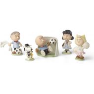 Lenox 5-Piece Thats What Christmas is All About Charlie Figurine, Brown