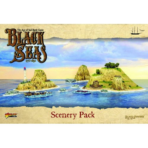  Warlord Black Seas The Age of Sail Scenery Pack for Black Seas Table Top Ship Combat Battle War Game 792410008