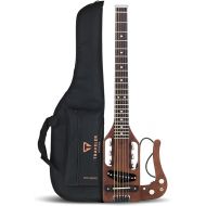 Traveler Guitar Pro-Series Antique Brown Acoustic Electric Guitar | Full 24.75