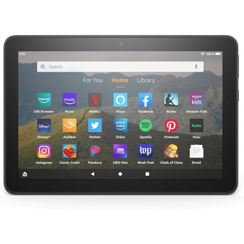  [아마존베스트]Amazon All-new Fire HD 8 tablet, 8 HD display, 32 GB, designed for portable entertainment, Black