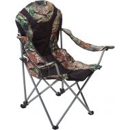 Stylish Camping Mings Mark 36030 Foldable Reclining Camp Chair - Black / Camo
