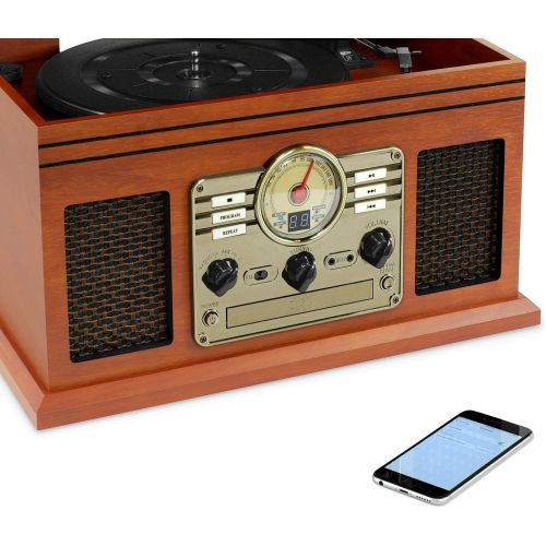  Victrola Classic 7-in-1 Bluetooth Turntable