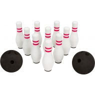Trademark Innovations Foam Bowling Set