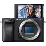 [아마존베스트]Sony Alpha a6400 Mirrorless Camera: Compact APS-C Interchangeable Lens Digital Camera with Real-Time Eye Auto Focus, 4K Video & Flip Up Touchscreen - E Mount Compatible Cameras - I