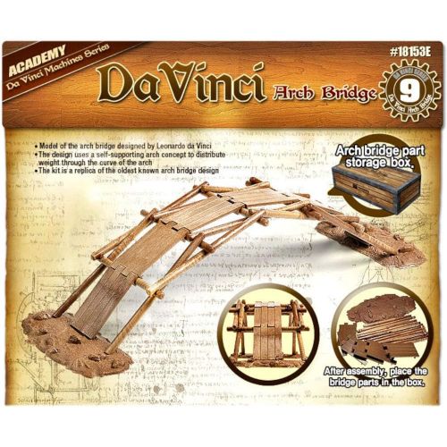 아카데미 Academy Models Academy Da Vinci Arch Bridge Science Kit