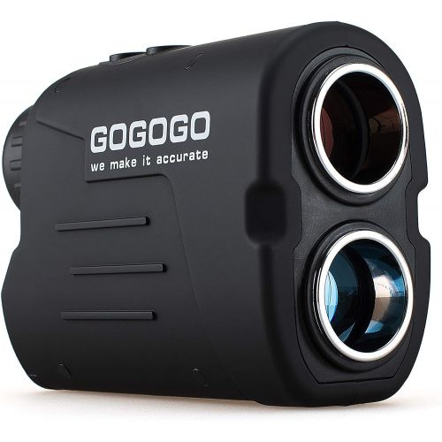  Gogogo Sport Laser Golf/Hunting Rangefinder, 6X Magnification Clear View 650/900 Yards Laser Range Finder, Accurate Scan, Slope Function, Pin-Seeker & Flag-Lock & Vibration, Easy-t