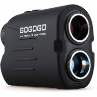 Gogogo Sport Vpro Laser Golf/Hunting Rangefinder, 6X Magnification Clear View 650/900 Yards Laser Range Finder, Accurate, Slope Function, Pin-Seeker & Flag-Lock & Vibration