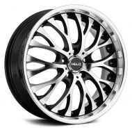 Helo HELO HE890 Gloss Black Machined Face Wheel Chromium (hexavalent compounds) (20 x 8.5 inches /5 x 72 mm, 35 mm Offset)