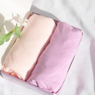 Bassinet Sheets Fit for Baby Delight and Koolerthings (3 in 1) Baby Bassinet,100% Cotton, 2 Pack, Ultra Soft Bassinet Sheet, Pink and Purple