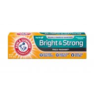 Arm & Hammer ARM & HAMMER Bright & Strong Truly Radiant Toothpaste, Crisp Mint 4.3 oz (Pack of 12)