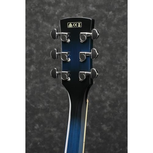  [아마존베스트]IBANEZ PF15ECE TBS TRANS BLUE SUNBURST Acoustic electric guitars Steel acoustic-electrics