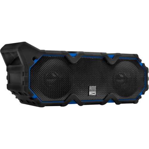  Altec Lansing IMW889 Super Lifejacket Jolt Heavy Duty Rugged and Waterproof Portable Bluetooth Speaker with Qi Wireless Charging, 30 Hours of Battery Life, 100FT Wireless Range and