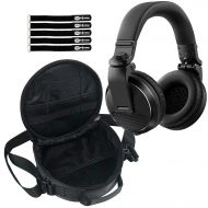 [아마존베스트]Clutch Pioneer DJ HDJ-X5 Professional Over-Ear Black DJ Headphones w Carry Case